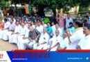 കൊയിലാണ്ടി ബ്ലോക്ക് കോണ്‍ഗ്രസ്സ് കമ്മറ്റി പോലീസ് സ്‌റ്റേഷനുമുന്നില്‍ പ്രതിഷേധ സത്യാഗ്രഹം നടത്തി