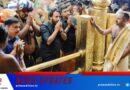 രാഹുൽ മാങ്കൂട്ടത്തിൽ എംഎല്‍എ ശബരിമലയില്‍ ദർശനം നടത്തി