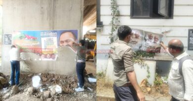 നിയമസഭാ തിരഞ്ഞെടുപ്പ്: 168 അനധികൃത ബോർഡുകളും ബാനറുകളും നീക്കം ചെയ്തു