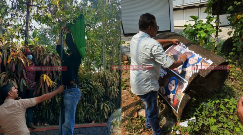 14,277 അനധികൃത പ്രചാരണ സാമഗ്രികള് നീക്കം ചെയ്തു 14,277 അനധികൃത പ്രചാരണ സാമഗ്രികള് നീക്കം ചെയ്തു