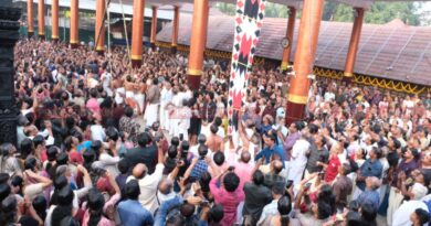 കൊല്ലം പിഷാരികാവ് ക്ഷേത്രത്തിലെ കാളിയാട്ട മഹോത്സവത്തിന് കൊടിയേറി