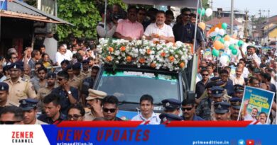 കൊയിലാണ്ടിയെ ആവേശത്തിലാക്കി രാഹുല്‍ഗാന്ധിയുടെ റോഡ് ഷോ