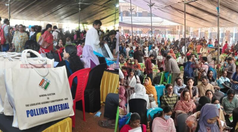 വോട്ടെടുപ്പ് രാവിലെ ഏഴ് മുതല് വൈകീട്ട് ആറ് വരെ, ജനവിധി തേടുന്നത് 100 സ്ഥാനാര്ഥികള് വോട്ടെടുപ്പ് രാവിലെ ഏഴ് മുതല് വൈകീട്ട് ആറ് വരെ, ജനവിധി തേടുന്നത് 100 സ്ഥാനാര്ഥികള്