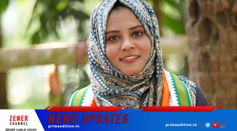 പേരാമ്പ്രയിലെ സ്‌ട്രോങ്ങ് റൂം വിവാദം: തെരഞ്ഞെടുപ്പുമായി ബന്ധപ്പെട്ട കാര്യങ്ങളില്‍ സ്വന്തമായി തീരുമാനമെടുക്കരുതെന്ന് ഫാത്തിമ തഹിലിയക്ക് ലീഗിന്റെ നിര്‍ദേശം