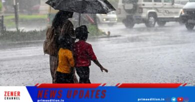 സംസ്ഥാനത്ത് ഇന്ന് മുതല്‍ വെള്ളിയാഴ്ച വരെ ഇടിമിന്നലോട് കൂടിയ മഴയ്ക്ക് സാധ്യത: കേന്ദ്ര കാലാവസ്ഥ വകുപ്പ്