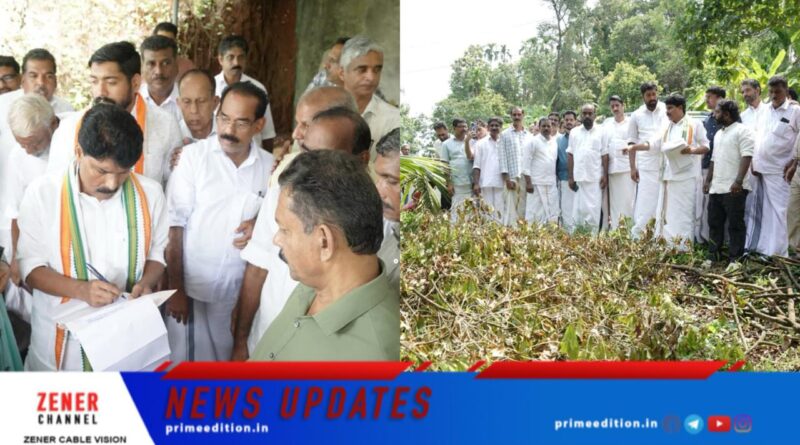 ചുഴലിക്കാറ്റിൽ നശിച്ച വിളകള്‍ സൗജന്യമായി റീപ്ലാന്റ് ചെയ്യാൻ നടപടി -മന്ത്രി ടി സിദ്ദിഖ്
