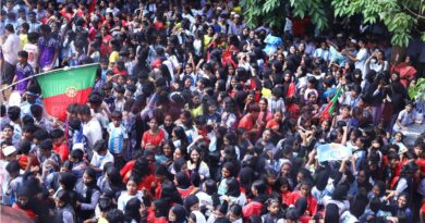 ലോകകപ്പില്‍ ഇഷ്ട ടീമുകള്‍ക്ക് ഒപ്പം ചേര്‍ന്ന് സി കെ ജി മെമ്മോറിയല്‍ ഹയര്‍ സെക്കണ്ടറി സ്‌കൂള്‍