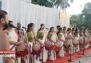 സോപാന പരിക്രമ യാത്ര കാഞ്ഞിലശ്ശേരി ശിവക്ഷേത്ര സന്നിധിയില്‍ സോപാന സംഗീതാര്‍ച്ചന നടത്തി