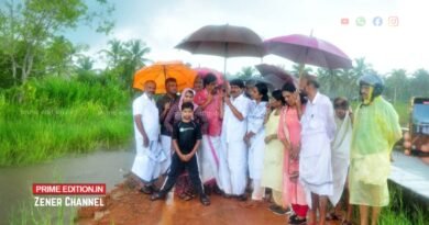 വെളിയണ്ണൂര്‍ ചല്ലി നെല്‍കൃഷി വികസന പദ്ധതി പ്രദേശം മന്ത്രി ടി സിദ്ദീഖ് സന്ദര്‍ശിച്ചു