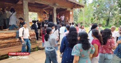 ബാംഗ്ലൂര് അലയന്സ് യൂണിവേഴ്സിറ്റി വിദ്യാര്ത്ഥിസംഘം ചരിത്ര പ്രസിദ്ധമായ കല്പത്തൂര് ശ്രീ പരദേവതാ ക്ഷേത്രം സന്ദര്ശിച്ചു; പൈതൃക പഠനത്തിന് സര്ഗാലയയുടെ പിന്തുണ ബാംഗ്ലൂര് അലയന്സ് യൂണിവേഴ്സിറ്റി വിദ്യാര്ത്ഥിസംഘം ചരിത്ര പ്രസിദ്ധമായ കല്പത്തൂര് ശ്രീ പരദേവതാ ക്ഷേത്രം സന്ദര്ശിച്ചു; പൈതൃക പഠനത്തിന് സര്ഗാലയയുടെ പിന്തുണ