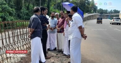 നന്തി – ചെങ്ങോട്ട്ക്കാവ് ബൈപ്പാസ്: കോമത്തുകരയിലെ എന്‍ട്രി – എക്സിറ്റ് സ്ഥലം കോണ്‍ക്രീറ്റ് ചെയ്യാനുള്ള നീക്കം തടഞ്ഞു