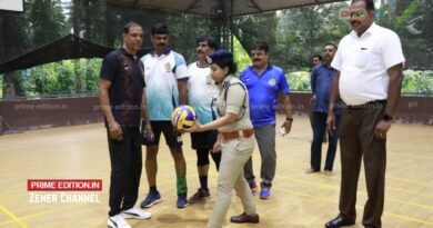 വോളിബോള് സൗഹൃദ മത്സരം: വിജയികളായി റൂറല് ജില്ലാ പോലീസ് ടീം വോളിബോള് സൗഹൃദ മത്സരം: വിജയികളായി റൂറല് ജില്ലാ പോലീസ് ടീം