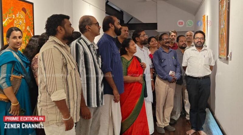 പഞ്ചവർണ്ണിക – ചുമർച്ചിത്ര പ്രദർശനം ആർട്ട് ഗാലറിയിൽ ആരംഭിച്ചു പഞ്ചവർണ്ണിക – ചുമർച്ചിത്ര പ്രദർശനം ആർട്ട് ഗാലറിയിൽ ആരംഭിച്ചു