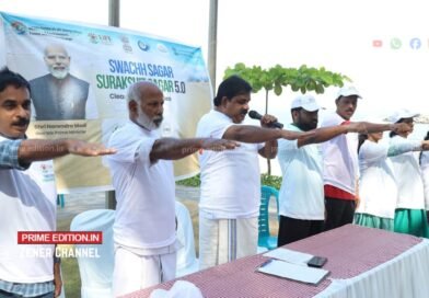 സ്വച്ഛ് സാഗർ സുരക്ഷിത് സാഗർ; കാപ്പാട് ബ്ലൂ ഫ്ലാഗ് ബീച്ചിൽ മെഗാ ശുചീകരണപരിപാടി സംഘടിപ്പിച്ചു സ്വച്ഛ് സാഗർ സുരക്ഷിത് സാഗർ; കാപ്പാട് ബ്ലൂ ഫ്ലാഗ് ബീച്ചിൽ മെഗാ ശുചീകരണപരിപാടി സംഘടിപ്പിച്ചു