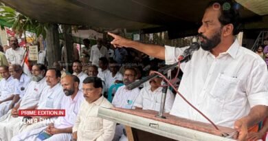വികസന ഫണ്ട് വിവേചനം: കീഴരിയൂര്‍ പഞ്ചായത്തോഫീസിലേക്ക് കോണ്‍ഗ്രസ് മാര്‍ച്ചും പ്രതിഷേധ സംഗമവും നടത്തി
