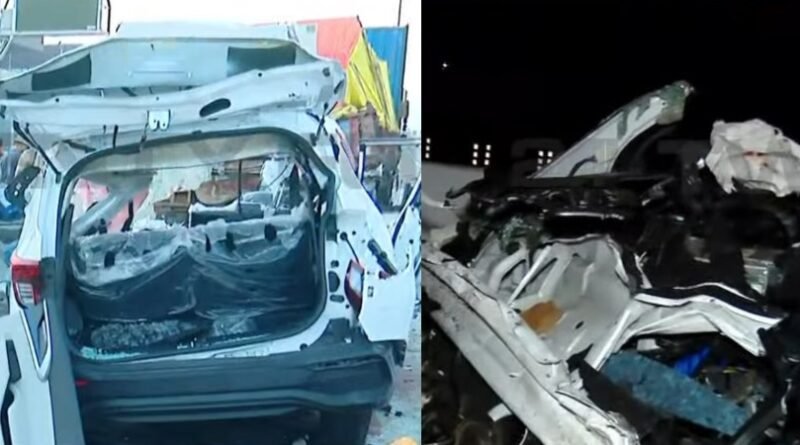 ദേശീയപാത 66-ൽ കയ്പമംഗലം പനമ്പിക്കുന്ന് സെന്ററിലുണ്ടായ ദാരുണമായ വാഹനാപകടത്തിൽ തമിഴ്‌നാട് സ്വദേശികളായ എട്ടുപേർ മരണപ്പെട്ടു