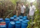 കീഴരിയൂരിൽ 800 ലിറ്റർ വാഷ് പിടികൂടി; കൊയിലാണ്ടി എക്സൈസ് അബ്കാരി കേസ് രജിസ്റ്റർ ചെയ്തു